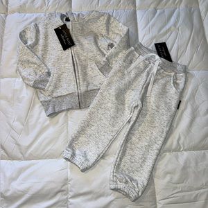 Little Bipsy classic Zip Hoodie & sweatpants set
